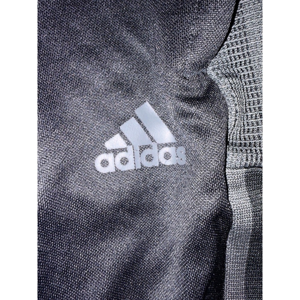Adidas Kids Soccer Training Pants Black Grey Size S 9-10Y Joggers - Picture 7 of 9